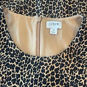 J Crew Sleeveless Sheath Dress Size 4